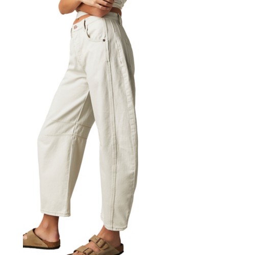 Women's Free People Good Luck Relaxed Fit Barrel Jeans