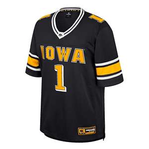 Nike Men's Iowa Hawkeyes George Kittle #46 Black Football Jersey T