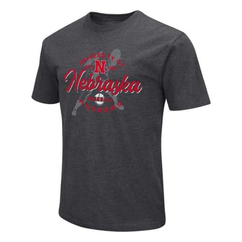 Colosseum Nebraska Cornhuskers Vintage Baseball T-Shirt