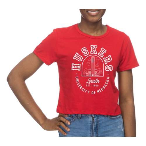 San Francisco 49ers Womens Crop Top T-shirt Summer Casual Crew