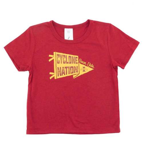 ZooZatZ Kids' Girls' Iowa State Cyclones Banner T-Shirt