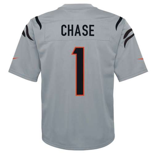 Men's Nike Ja'Marr Chase White Cincinnati Bengals Game Jersey