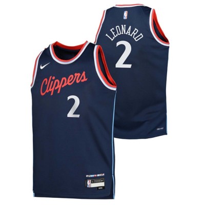 Nike Kids' Los Angeles Clippers Kawhi Leonard #2 Icon Jersey Nike Kids' Los Angeles Clippers Kawhi Leonard #2 Icon Jersey