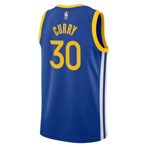 Nike Kids' Golden State Warriors Steph Curry #30 Blue Swingman Jersey