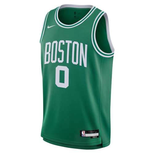 Green Nike NBA Boston Celtics Swingman Tatum #0 Jersey