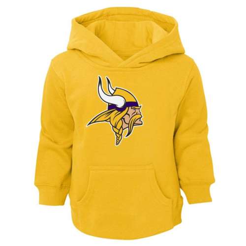 NFL Team Apparel Little Girls' Minnesota Vikings True Fan Pullover Hoodie