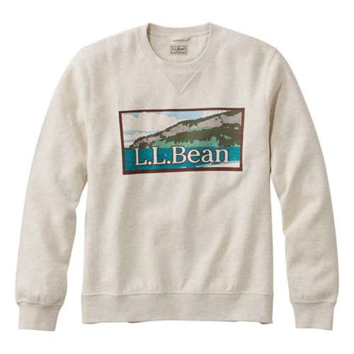 Men's L.L.Bean Katahdin Iron Works Graphic Crewneck Sweatshirt