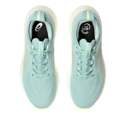 ASICS Women s Gel Nimbus 26 Light Celadon Safety Yellow 5 B