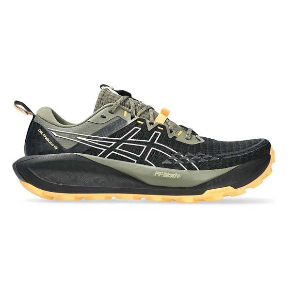 Men's ASICS GEL-Trabuco 13 Trail Running Shoes 10 Regular Black/Cream