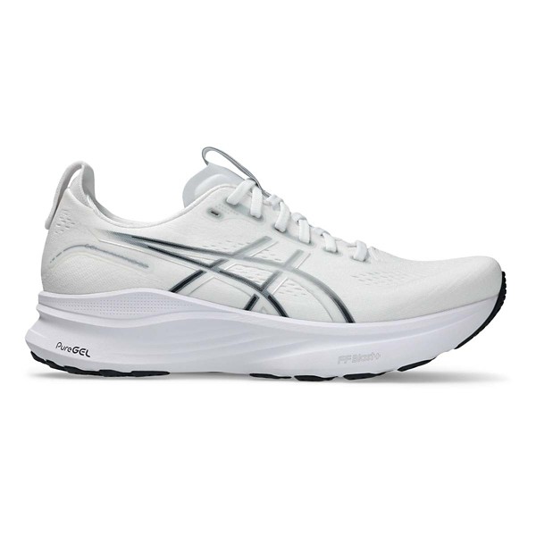 Men's ASICS Gel-Kayano 32 Running Shoes 13 Regular White/Silver