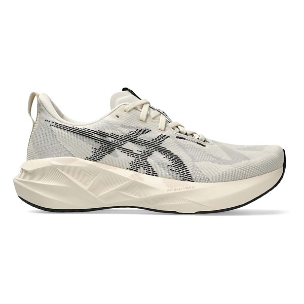 Men's ASICS Novablast 5 Running Shoes 10 Regular Oatmeal/Black