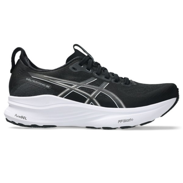 Women's ASICS Gel-Kayano 32 Running Shoes 6.5 Regular Black/White