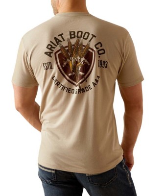Men's Ariat Cotton Shield T-Shirt