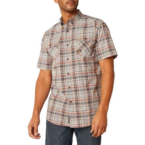 Men's Ariat Rebar Made Tough Button Up Shirt