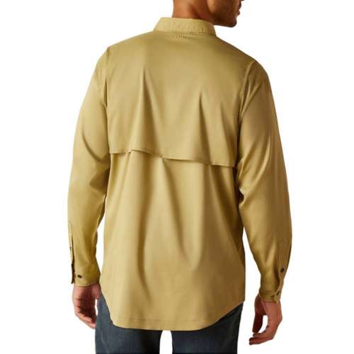 Men's Ariat Rebar Made Tough VentTEK DuraStretch Long Sleeve Button Up Shirt