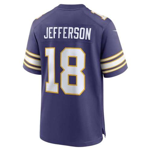 Justin Jefferson Minnesota Vikings Nike Game White Jersey