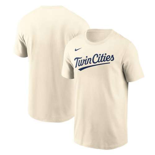 AVAILABLE IN-STORE ONLY! Minnesota Twins Nike Cream Twin Cities