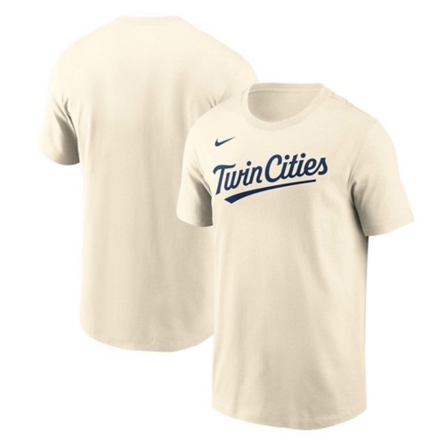 Minnesota Twins Knothole SotaStick Cream T-Shirt 2XL