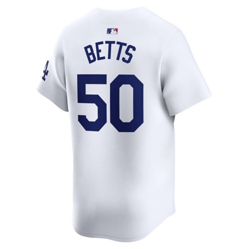 Los Angeles popular Dodgers Mookie Betts #50 Black Jersey