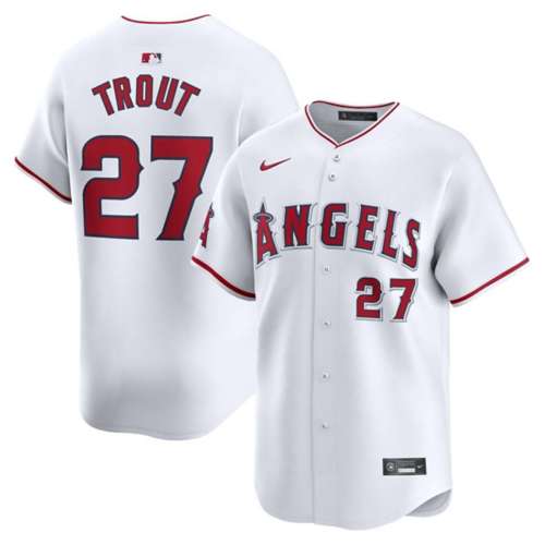 Los Angeles Angels #27 Mike Trout Jersey - Authentic MLB Merchandise