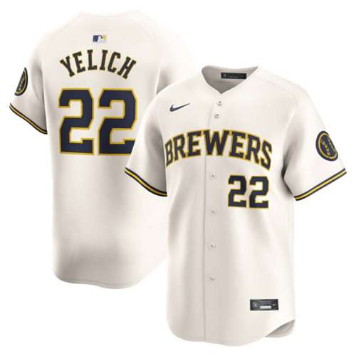 Nike Milwaukee Brewers Christian Yelich #22 Limited Jersey