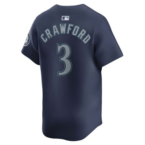 Seattle Mariners JP Crawford 3 Nike Limited Jersey XLarge Navy