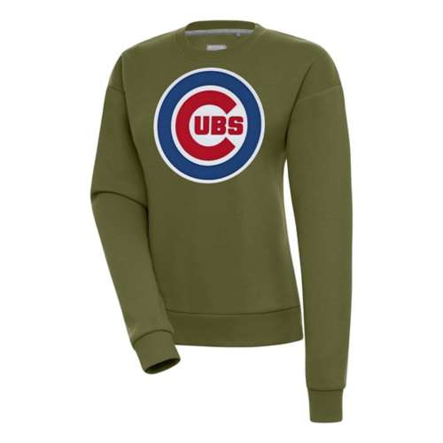 Men's Navy Chicago Cubs Retro Stripe Pullover Sweater