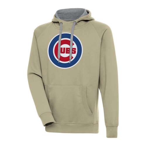 Antigua MLB Chenille Patch Victory Sweatshirt, Mens, 2XL, Chicago Cubs Black