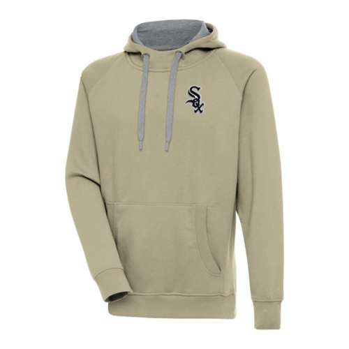 Antigua Chicago White Sox Left Chest Logo Victory Hoodie