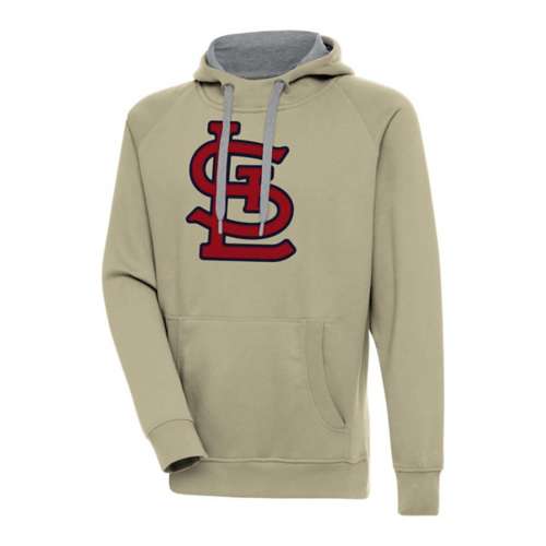 Antigua St. Louis Cardinals Chest Logo Victory Hoodie