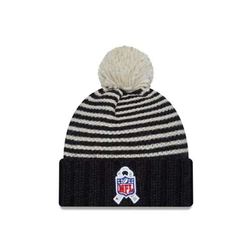 New Era Women's Dallas Cowboys 2023 Salute To Service Pom Beanie