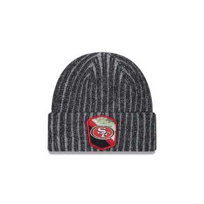 San Francisco 49ers Beanie Hat Choose From All Black or Black 