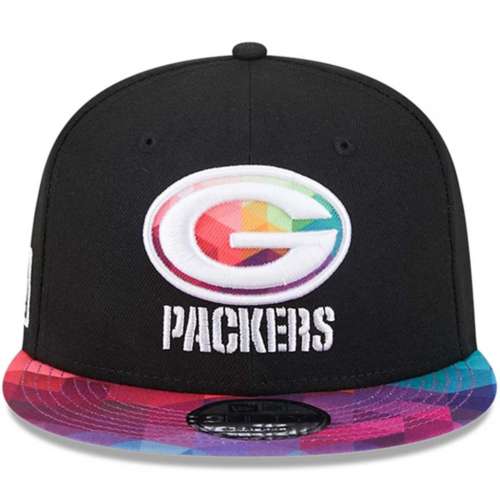 New Era Green Bay Packers Black and Red Edition 9Fifty Snapback Cap