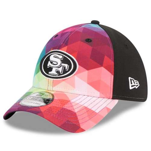 Boise State Broncos New Era Script 39Thirty Flex Fit Hat (Blue
