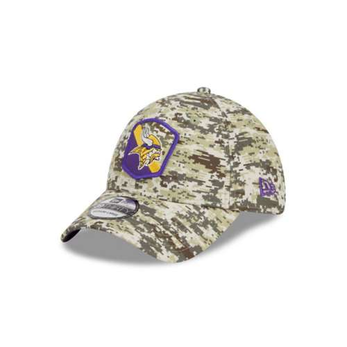 Minnesota Vikings New Era 2023 Salute to Service 39THIRTY Flexfit Hat S/M Camo