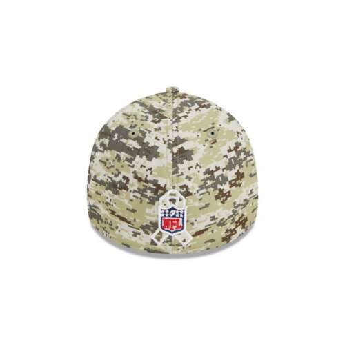 Kansas City Chiefs New Era 2023 Salute to Service 39THIRTY Flexfit Hat S/M Camo