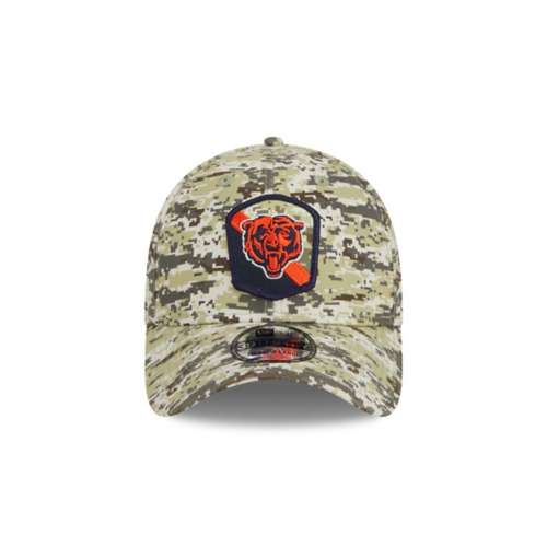 Chicago Bears New Era 2023 Salute To Service 39THIRTY Flex Hat - Stone