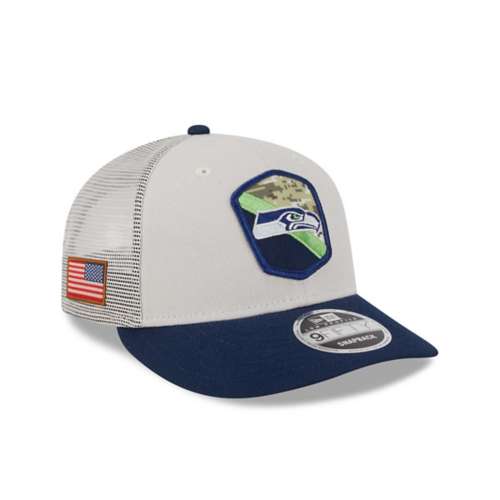 New Era Seattle Seahawks 2023 Salute To Service 9Fifty Low Profile Flexfit Hat