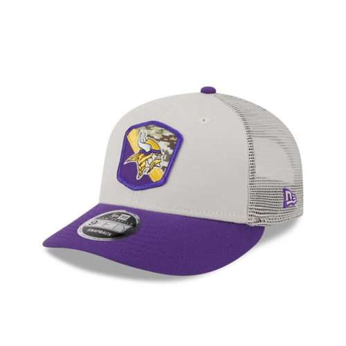 New Era Minnesota Vikings 2023 Salute To Service 9Fifty Low Profile Adjustable Green hat