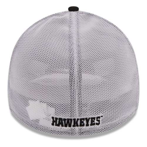 New Era Iowa Hawkeyes Heather Flexfit Hat