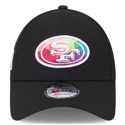 Men's New Era Black San Francisco 49ers 2023 NFL Crucial Catch 9FORTY Adjustable Hat