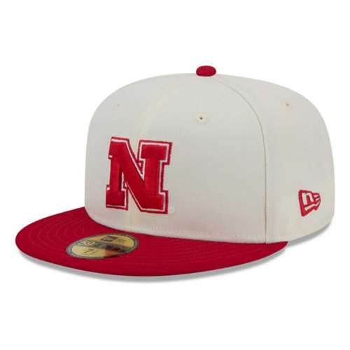New Era Nebraska Cornhuskers Chrome 59Fifty Fitted Hat