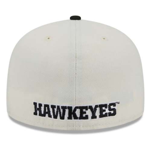 New Era Iowa Hawkeyes Chrome 59Fifty Fitted Hat