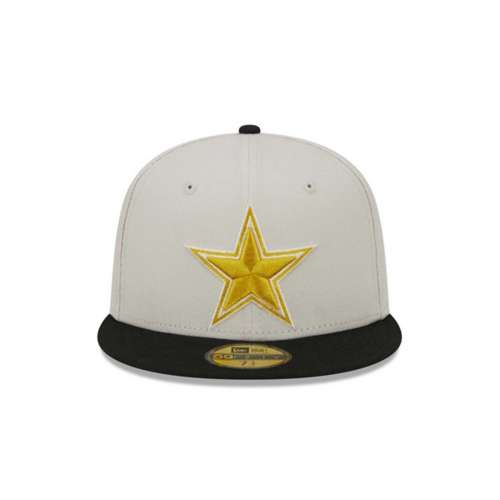 Dallas cowboys new era gold clearance collection on field 59fifty cap