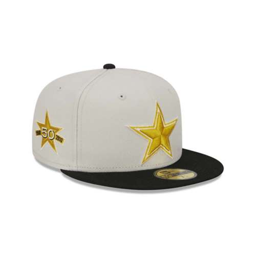 Dallas cowboys new era gold clearance collection on field 59fifty cap