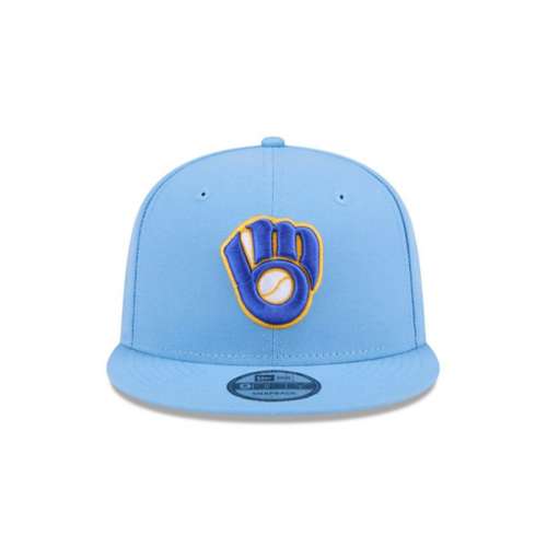 New Era Milwaukee Brewers Sky 9Fifty Snapback Hat
