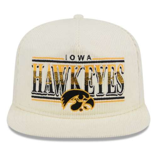 New Era Iowa Hawkeyes Golf Throwback Adjustable Hat