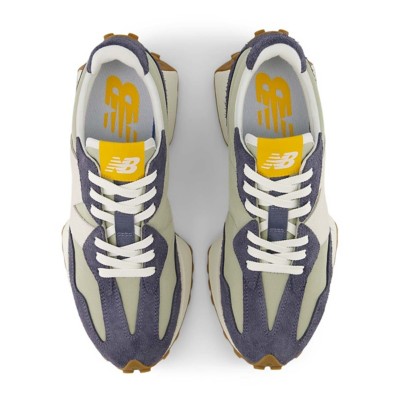 new balance 327 clear yellow with ghost pepper