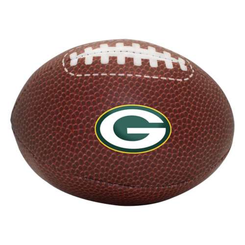 Logo Brands Green Bay Packers Mini Leather Football