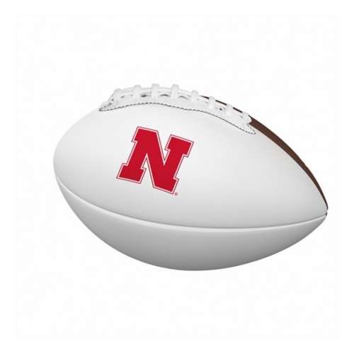 Logo Brands Nebraska Cornhuskers Mini Autograph Football
